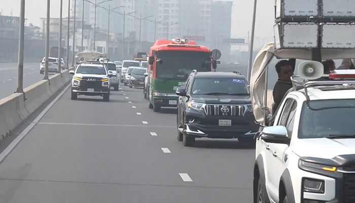 ময়মনসিংহের পথে তারেক রহমান