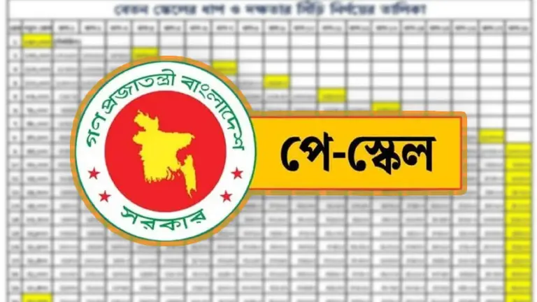আগস্টের দ্বিতীয় সপ্তাহের মধ্যে নতুন পে স্কেলের গেজেট